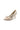 Champagne Pointed Toe Wedding Heels with Bow